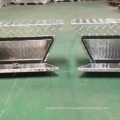 Cajas de herramientas de camiones de aluminio con placa de diamante personalizada Cajas de herramientas de camiones de placa de diamante personalizada bajo